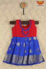 Girl Blue Senbhaga Baby Frock 