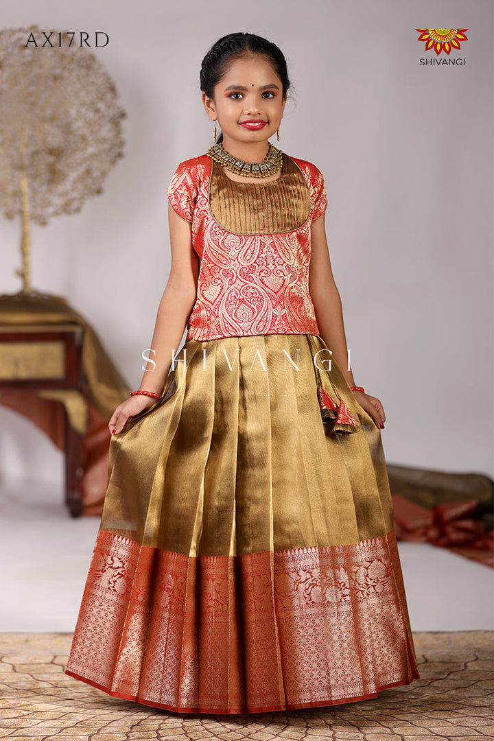 modern pattu pavadai blouse designs for ladies