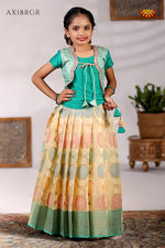 Festive Collection - Gem Stone Pattu Pavadai  !!!